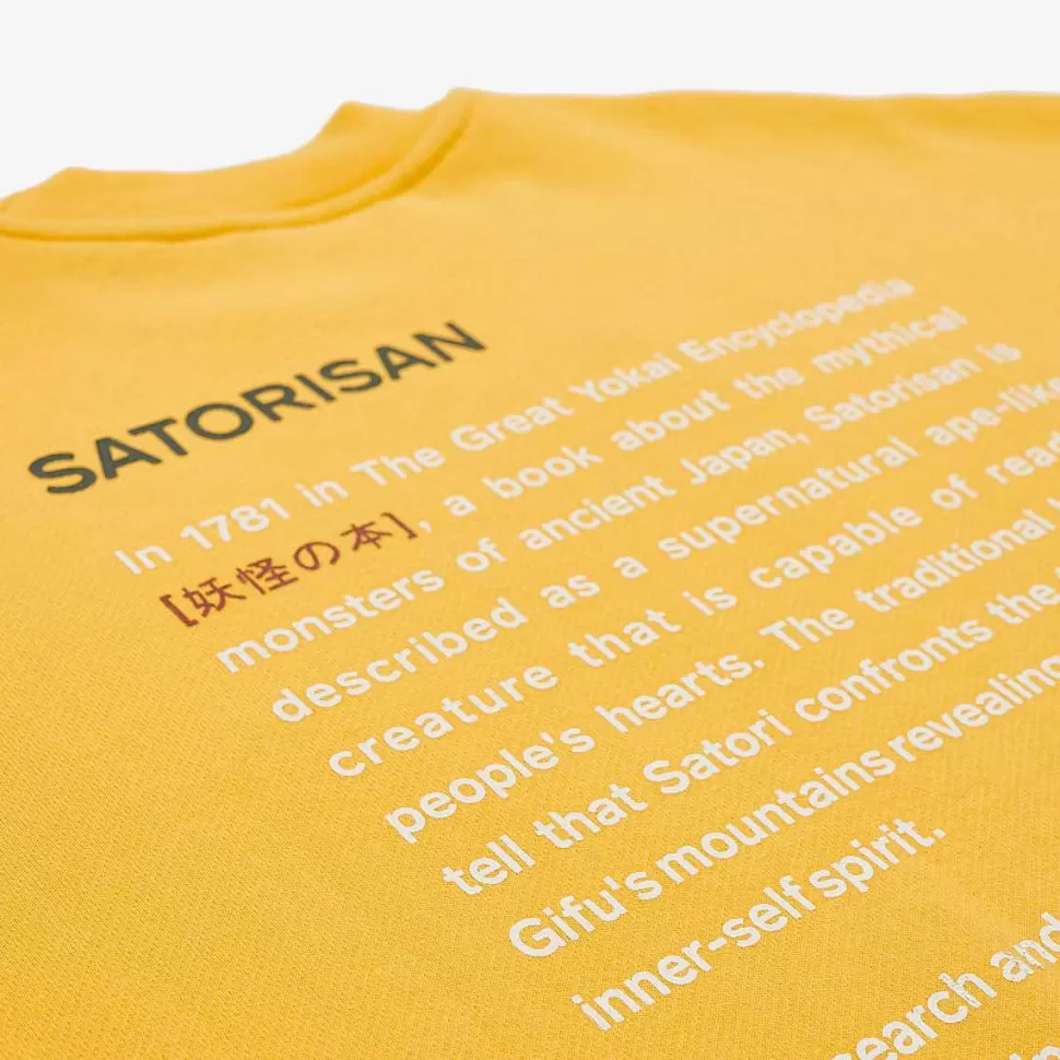 Felpa Oversize Cotone Organico | Origine Primaria Del Giallo>Satorisan Shop