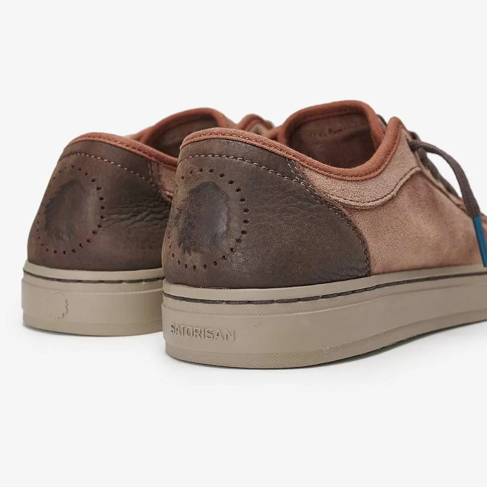Pelle Scamosciata Heisei | Castagna>Satorisan Best Sale