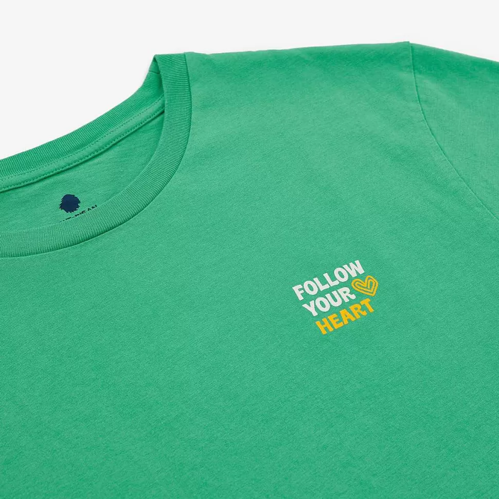 T-Shirt In Cotone Biologico Vestibilita Regolare | Aloe Vera Segui Il Tuo Cuore>Satorisan Cheap