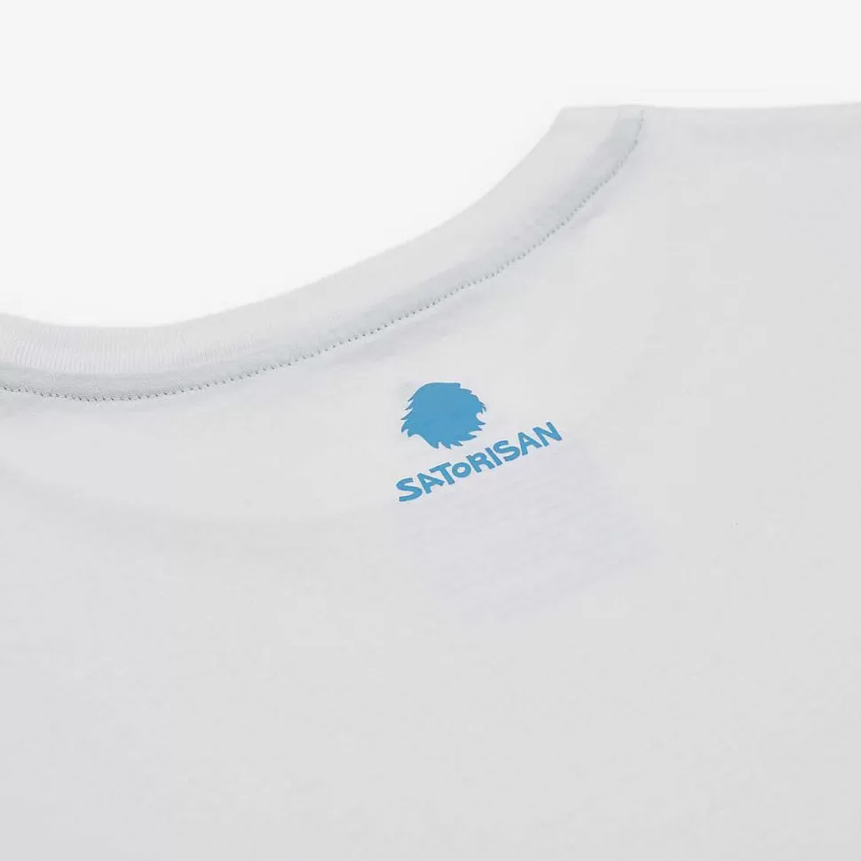 T-Shirt In Cotone Biologico Vestibilita Regolare | Bianco Segui Il Tuo Cuore>Satorisan Flash Sale