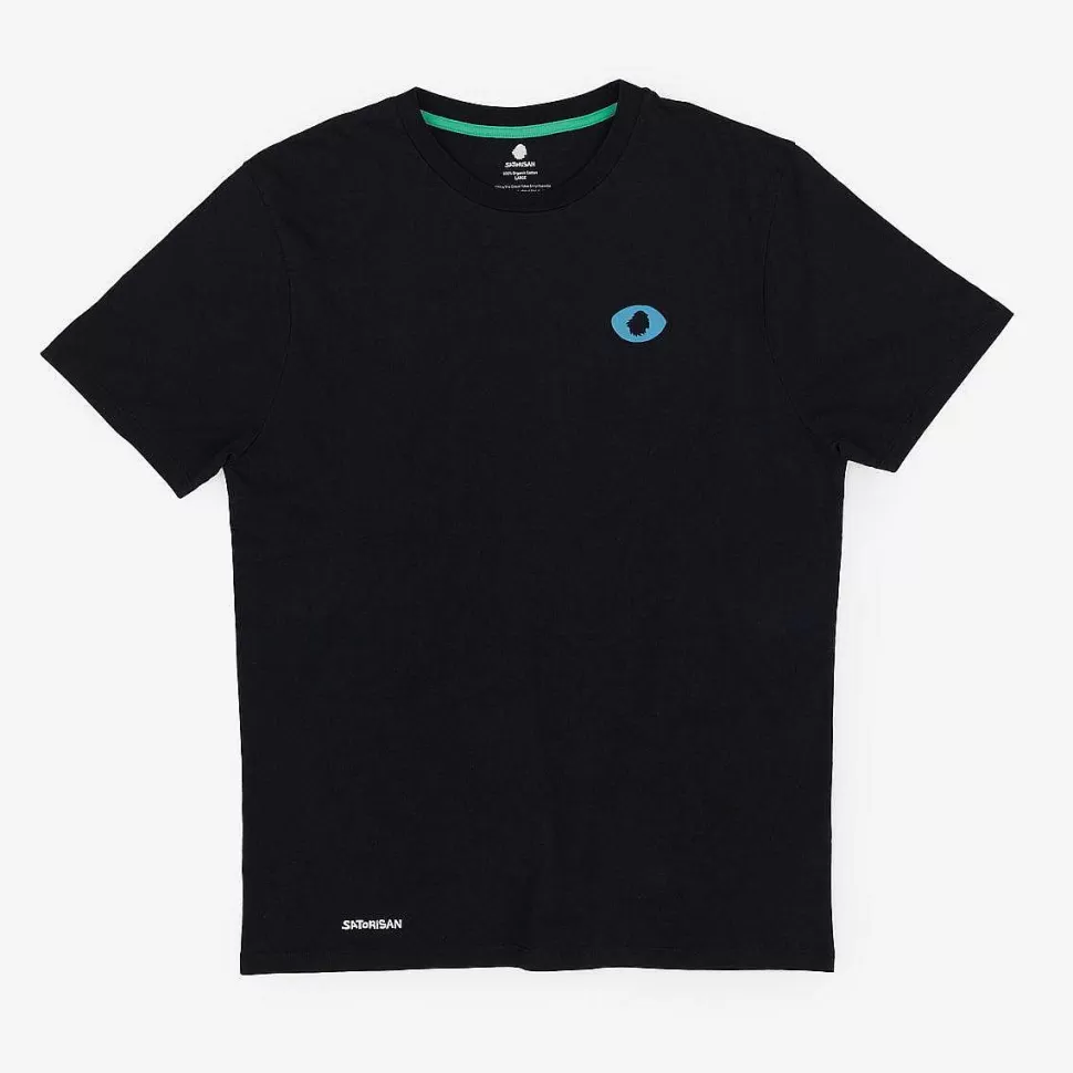 T-Shirt In Cotone Biologico Vestibilita Regolare | Nero Balla Il Tuo Ritmo>Satorisan Clearance