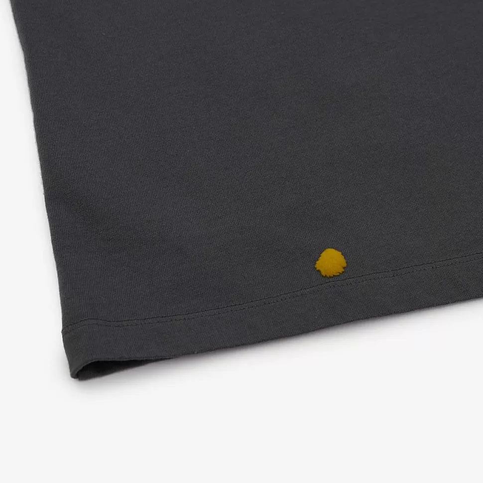 T-Shirt Oversize In Cotone Biologico | Occhio Del Cuore Di Carbone>Satorisan Discount