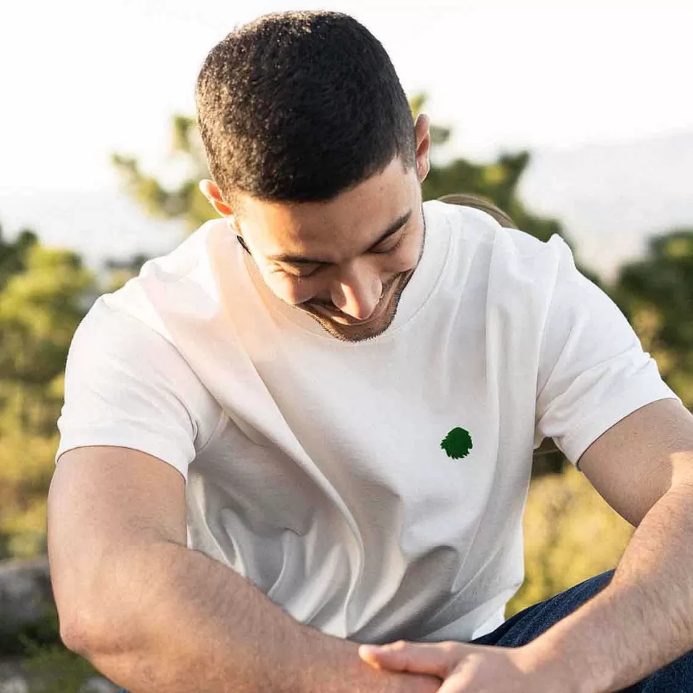 T-Shirt Oversize In Cotone Biologico | Origine Bianca Salata>Satorisan Discount