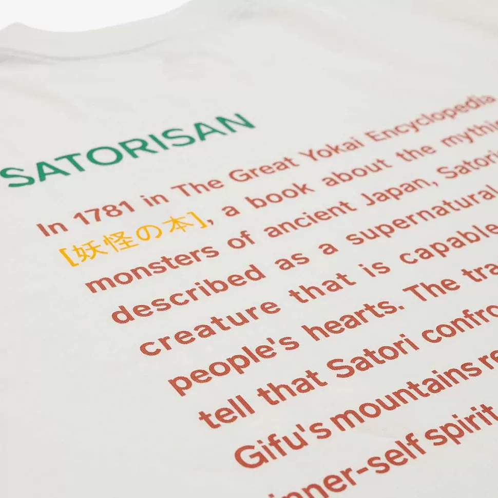 T-Shirt Oversize In Cotone Biologico | Origine Bianca Salata>Satorisan Discount