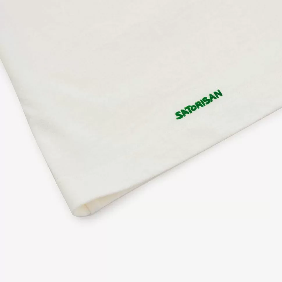 T-Shirt Oversize In Cotone Biologico | Origine Bianca Salata>Satorisan Discount