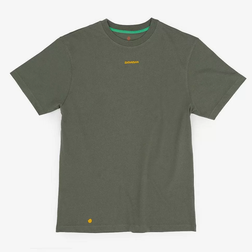 T-Shirt Oversize In Cotone Biologico | Origine Dell'Erba Selvatica>Satorisan Flash Sale