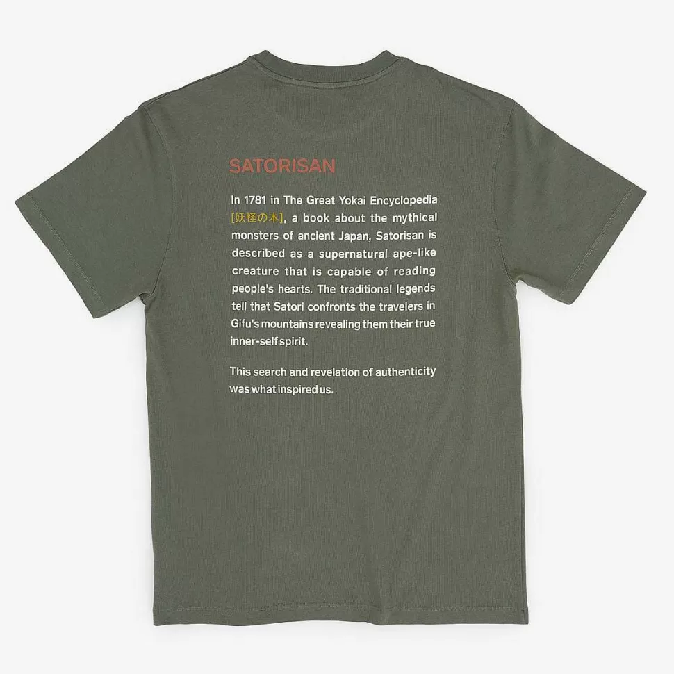 T-Shirt Oversize In Cotone Biologico | Origine Dell'Erba Selvatica>Satorisan Sale