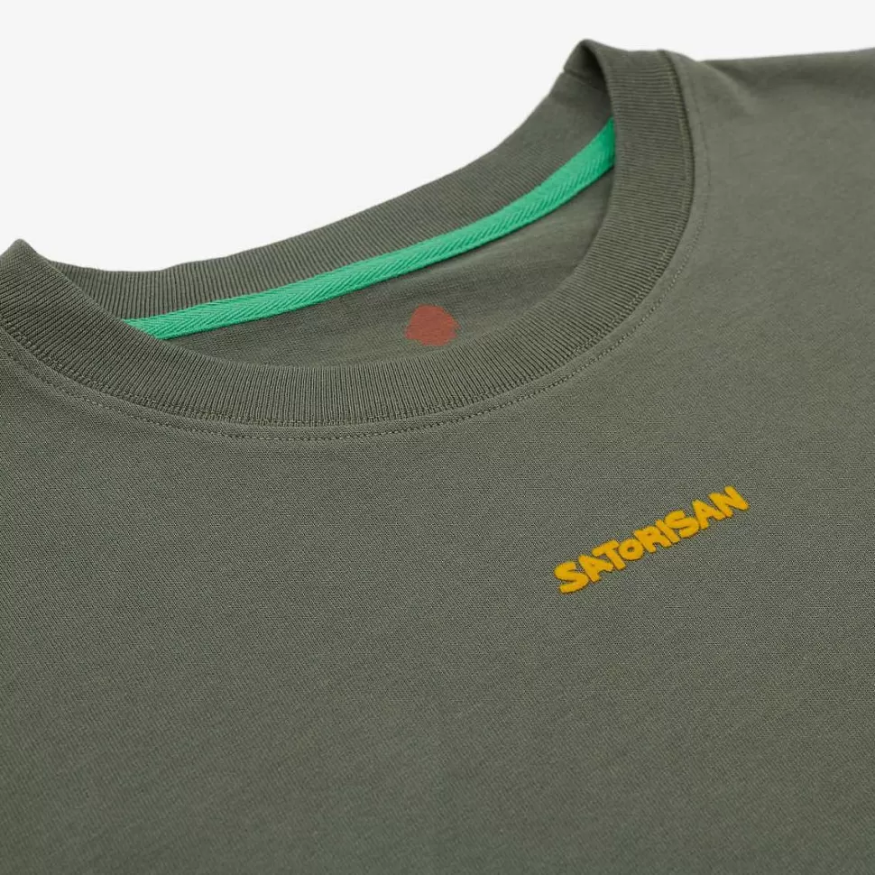 T-Shirt Oversize In Cotone Biologico | Origine Dell'Erba Selvatica>Satorisan Flash Sale
