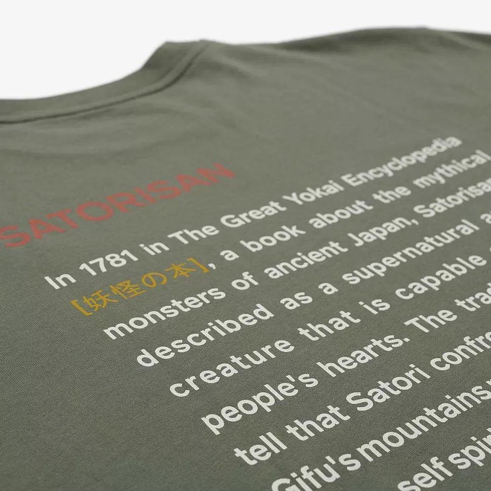 T-Shirt Oversize In Cotone Biologico | Origine Dell'Erba Selvatica>Satorisan Sale